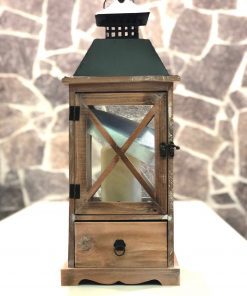 Lesena lanterna s predalom